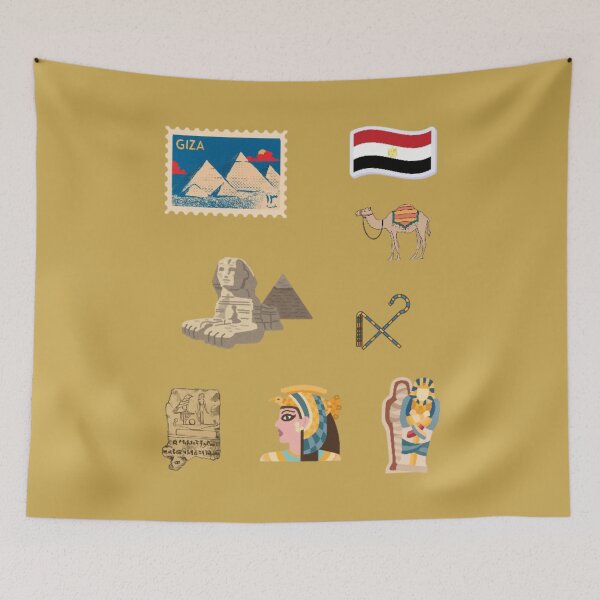 Item preview, Egypt Icons — Ancient Egypt Sticker Collection designed and sold by Yasmine Mohammed.
