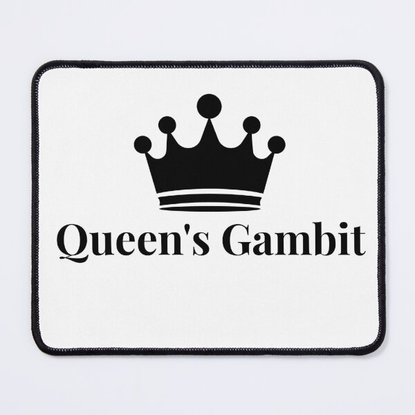 Item preview, The Queen's Gambit - Elegant Chess Opening Design designed and sold by TheCuriousPawn.