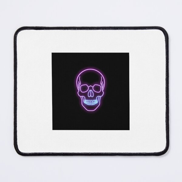 Item preview, Neon Skull Sticker | Glowing Nightlife Aesthetic Design designed and sold by StickifyZone69.