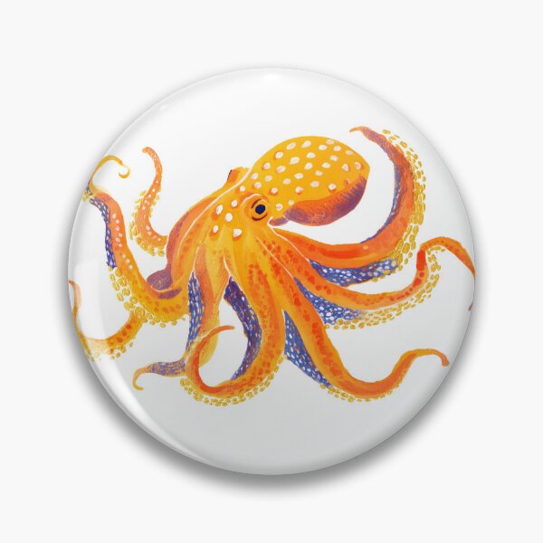 Item preview, Octopus Art,Giant Pacific Octopus designed and sold by xiao xuans.