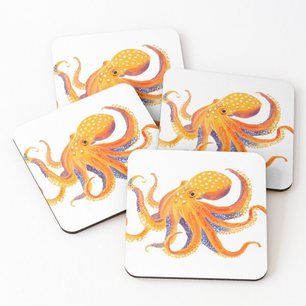 Item preview, Octopus Art,Giant Pacific Octopus designed and sold by xiao xuans.