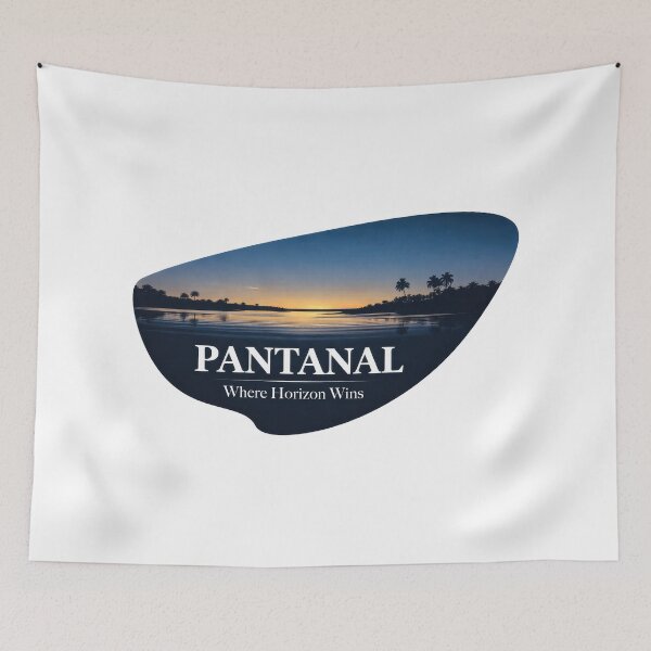 Item preview, Pantanal Horizon Wins At Dusk designed and sold by EdvvinStudios.