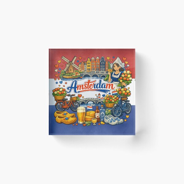 Item preview, Amsterdam Netherlands  designed and sold by happyteeshirt.