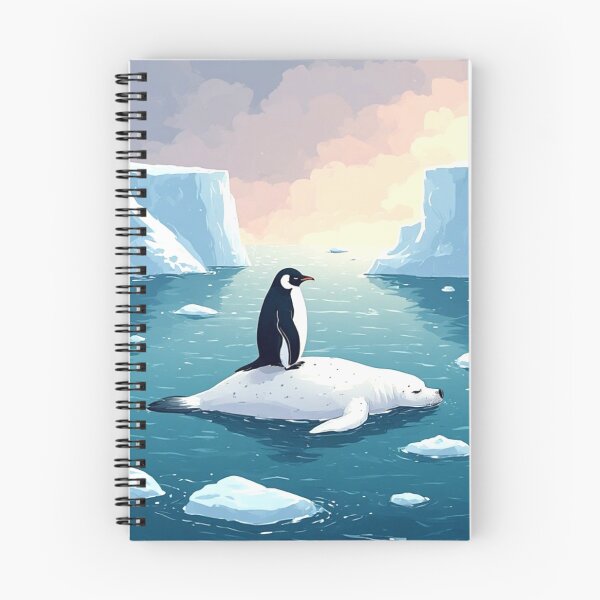Item preview, Penguins and seals have become separated from their flocks. designed and sold by Whose-sweat.