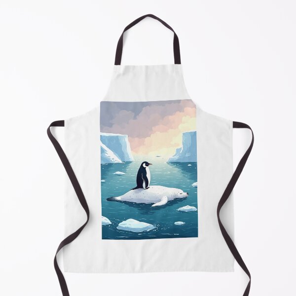 Item preview, Penguins and seals have become separated from their flocks. designed and sold by Whose-sweat.