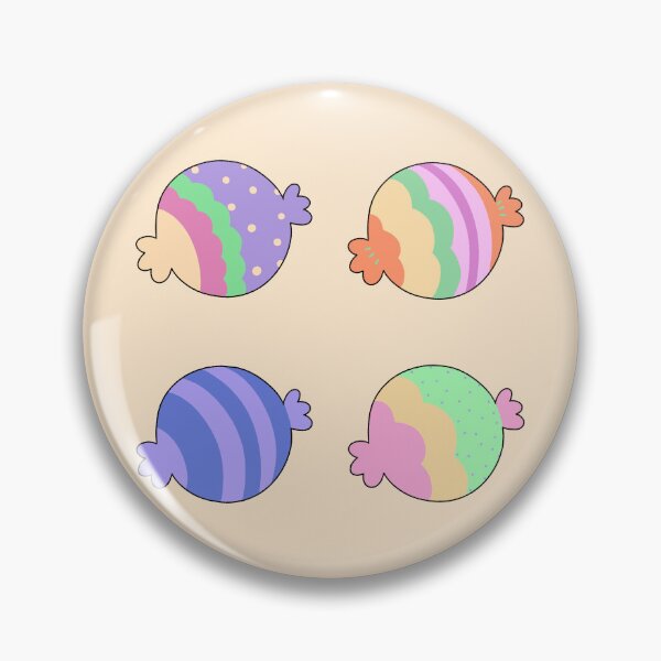 Item preview, Cute Pastel Candy Hand Drawn Illustration designed and sold by ubborn.