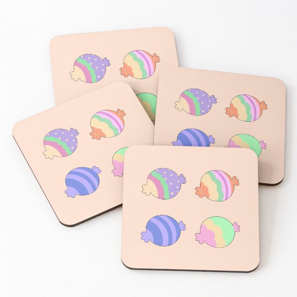 Item preview, Cute Pastel Candy Hand Drawn Illustration designed and sold by ubborn.