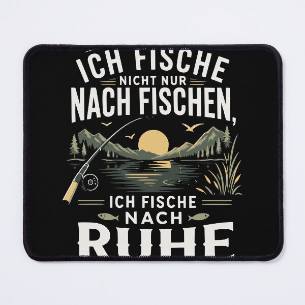 Item preview, I'm not just fishing for fish, I'm fishing for peace – Mindful Angler saying designed and sold by FreshPixelArt.