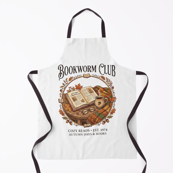Item preview, Bookworm Club Cozy Autumn Chronicles Design Vintage Coffee & Book Aesthetic designed and sold by urbinet.