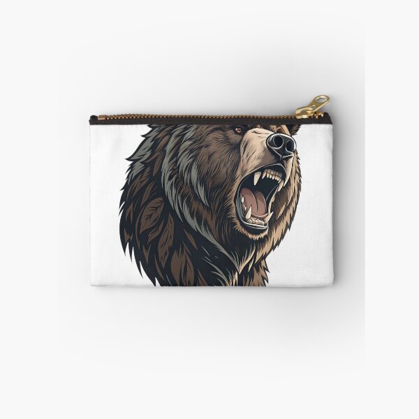Item preview, Fierce Bear Head Vector | Aggressive Wild Bear Face | Powerful Animal Logo Design designed and sold by Studio Atharv.