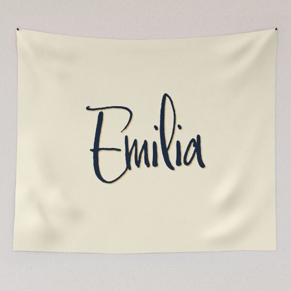 Item preview, EMILIA personalized type design designed and sold by CharlottePlaceArt.