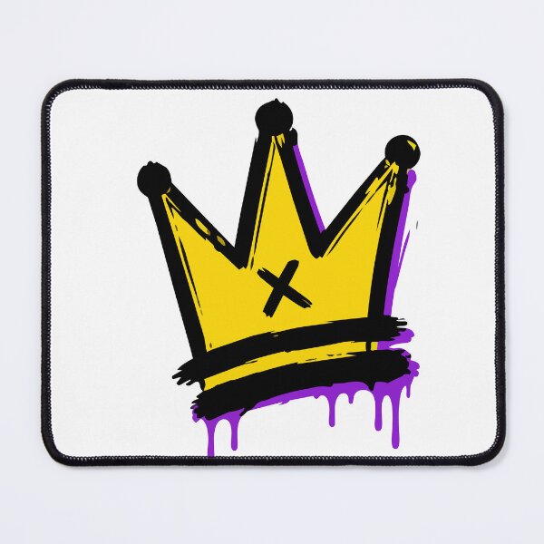 Item preview, Broken Crown Skateboard Graffiti Sticker – Urban Street Skater Art Sticker designed and sold by Olivra.