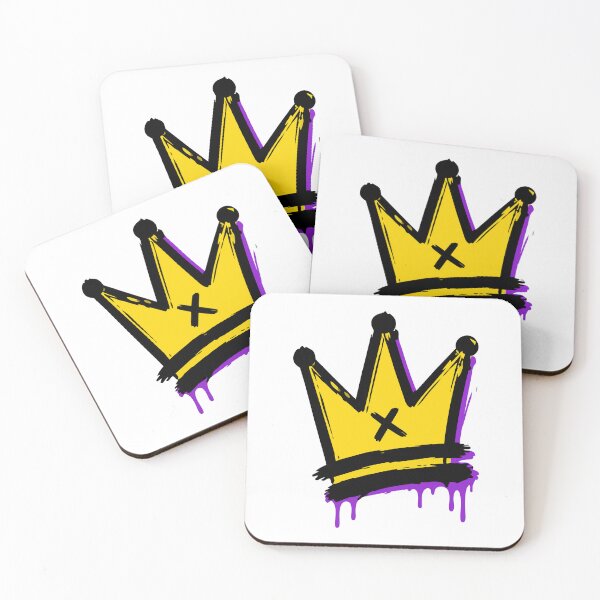 Item preview, Broken Crown Skateboard Graffiti Sticker – Urban Street Skater Art Sticker designed and sold by Olivra.