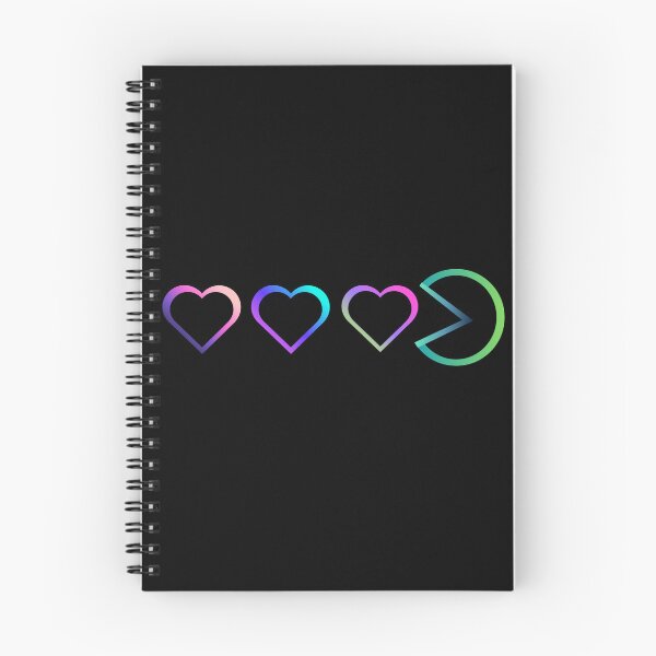 Artikelvorschau, Retro Neon Gamer Hearts - Gradient Arcade Love Design entworfen und verkauft von NeO² Studio.
