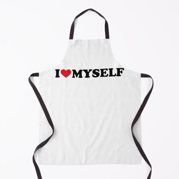 Item preview, I love Myself - I ♥ Myself – Simple Red Heart Self Love Text Design designed and sold by EmeraldeaArt.