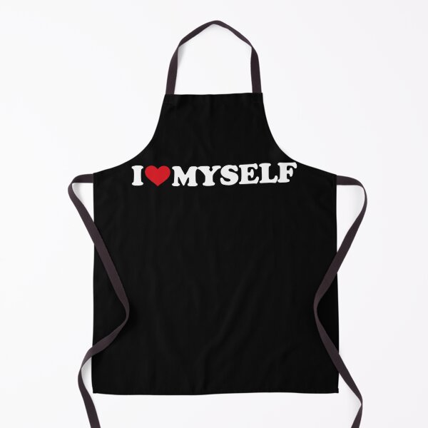 Item preview, I love Myself - I ♥ Myself – Simple Red Heart Self Love white Text Design designed and sold by EmeraldeaArt.