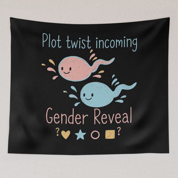 Item preview, Gender reveal Baby Shower Pregnancy Announcement designed and sold by LuminOrb.