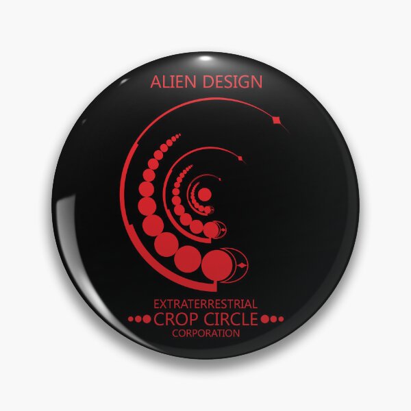 Item preview, Extraterrestrial Crop Circle Corporation Alien Design 187 designed and sold by MagicEyesOnly.