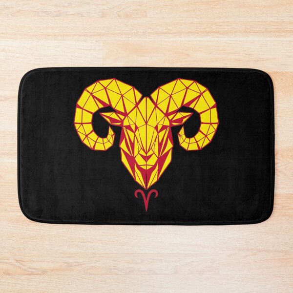 Item preview, Geometric Ram Aries – Strength & Courage designed and sold by ElvisU.