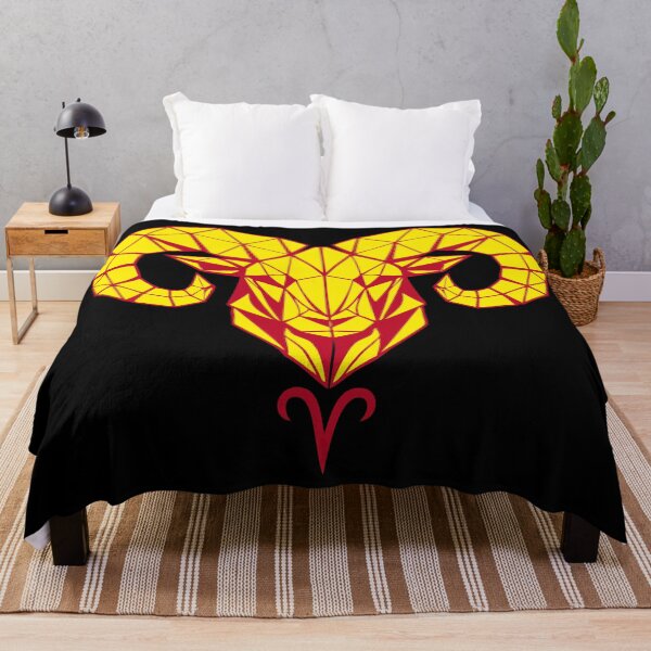 Item preview, Geometric Ram Aries – Strength & Courage designed and sold by ElvisU.