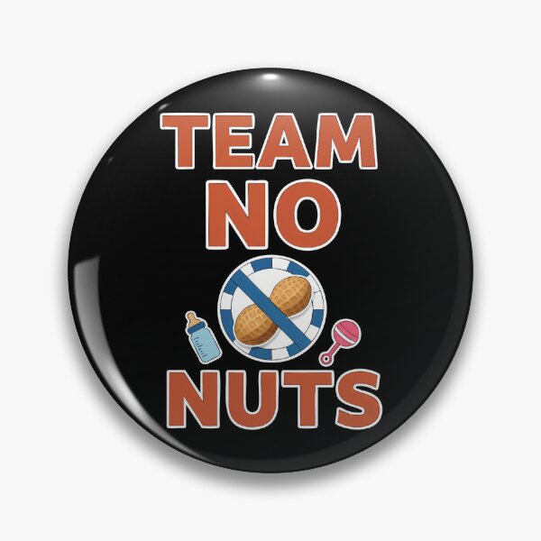 Item preview, Gender Reveal Team No Nuts Baby Shower Pregnancy designed and sold by LuminOrb.
