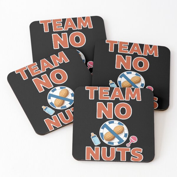 Item preview, Gender Reveal Team No Nuts Baby Shower Pregnancy designed and sold by LuminOrb.