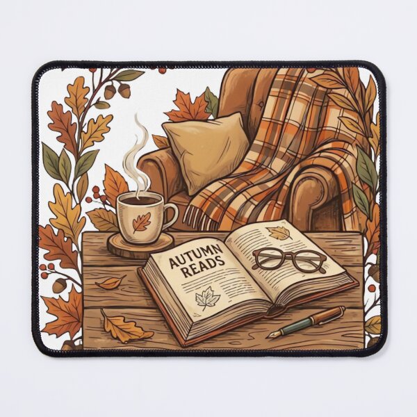 Item preview, Bookworm Club Cozy Autumn Reads Design Vintage Coffee & Book Lover Aesthetic designed and sold by urbinet.