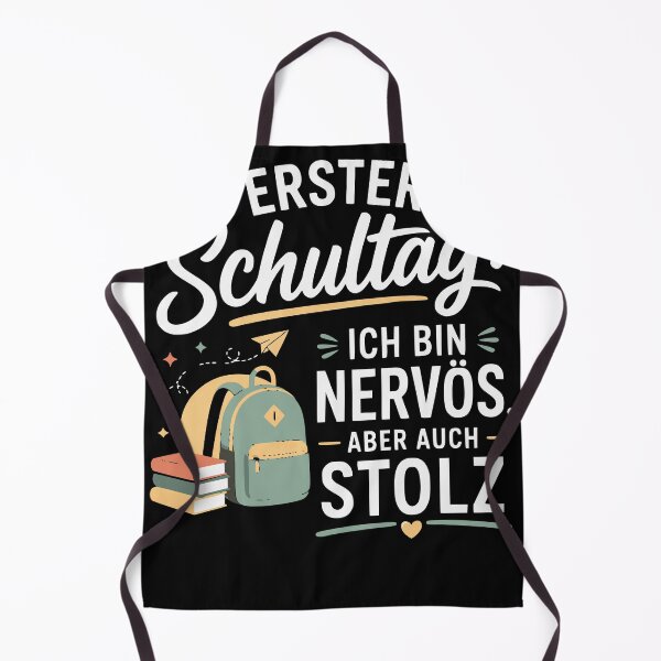 Item preview, My first day of school – I'm nervous, but also proud – memories of 1st grade designed and sold by FreshPixelArt.