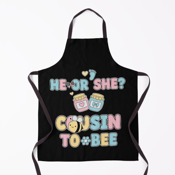 Item preview, Gender Reveal He Or She Cousin To Bee Baby Shower designed and sold by LuminOrb.