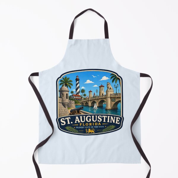 Item preview, St. Augustine, Florida - Bridge of Lions & Lighthouse designed and sold by Myra365Art.