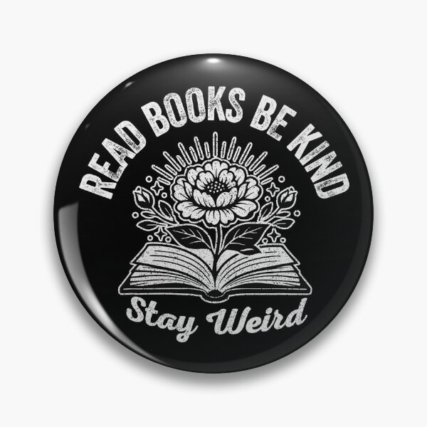 Item preview, Read Books Be Kind Stay Weird Book Lover Floral designed and sold by averyfisher.