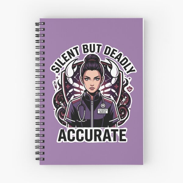 Item preview, Scorpio Nurse – Silent But Deadly Accurate Funny Zodiac Nurse Dark Humor Gift designed and sold by Im-Ara.