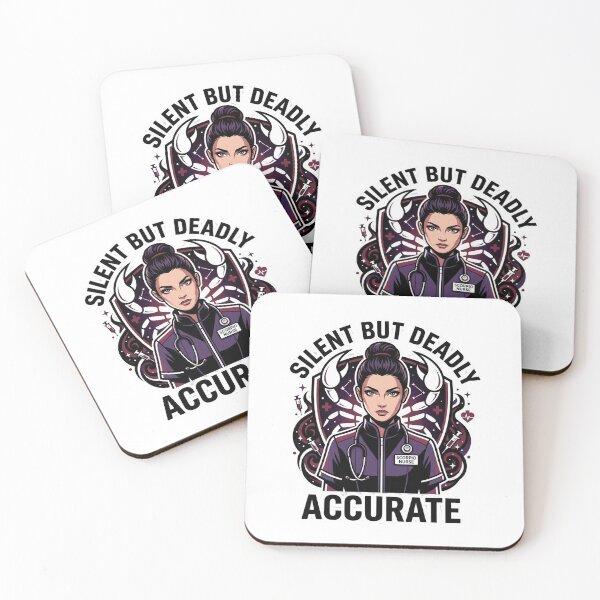 Item preview, Scorpio Nurse – Silent But Deadly Accurate Funny Zodiac Nurse Dark Humor Gift designed and sold by Im-Ara.