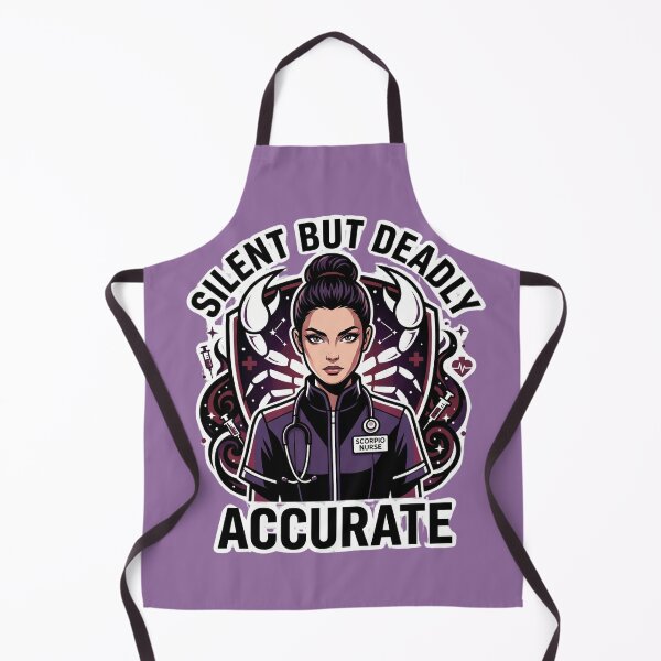 Item preview, Scorpio Nurse – Silent But Deadly Accurate Funny Zodiac Nurse Dark Humor Gift designed and sold by Im-Ara.