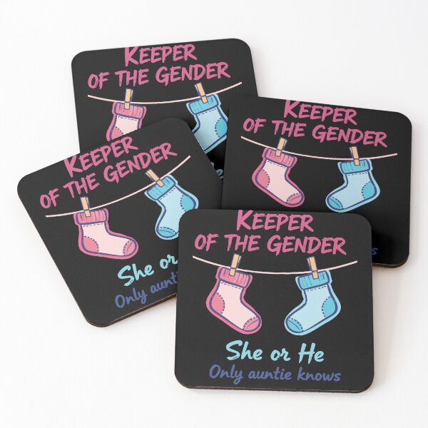 Item preview, Gender Reveal Keeper Of The Gender She Or He designed and sold by LuminOrb.