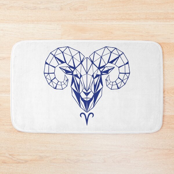 Item preview, Geometric Ram Aries – Strength & Courage designed and sold by ElvisU.