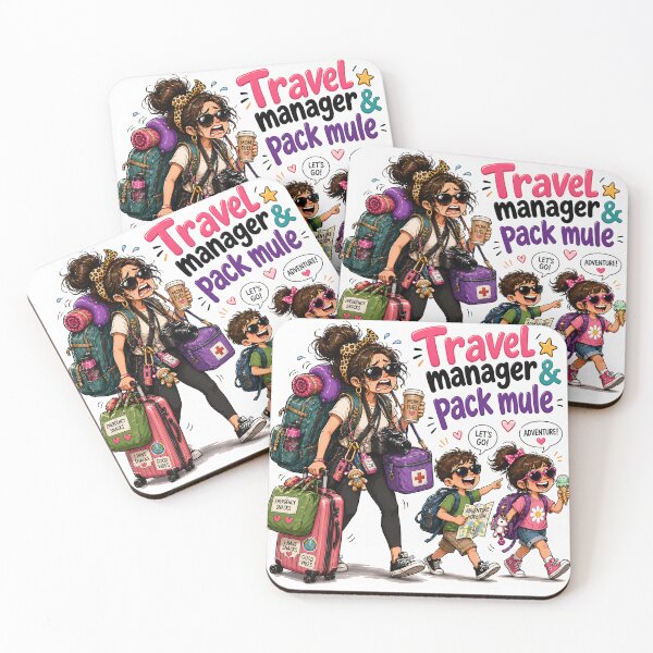Item preview, Travel Mum Pack Mule Manager Life designed and sold by Podartfulpress.