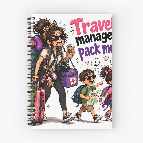 Item preview, Travel Mum Pack Mule Manager Life designed and sold by Podartfulpress.