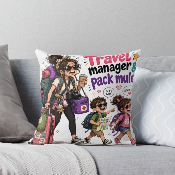 Item preview, Travel Mum Pack Mule Manager Life designed and sold by Podartfulpress.