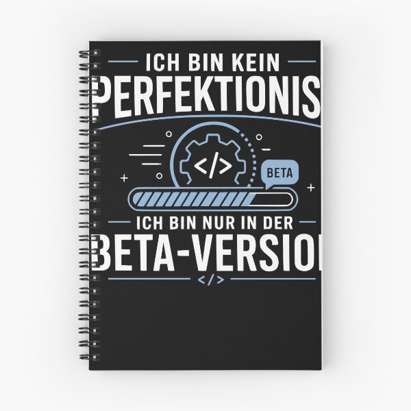 Item preview, I'm not a perfectionist, I'm just the beta version – nerd saying designed and sold by FreshPixelArt.