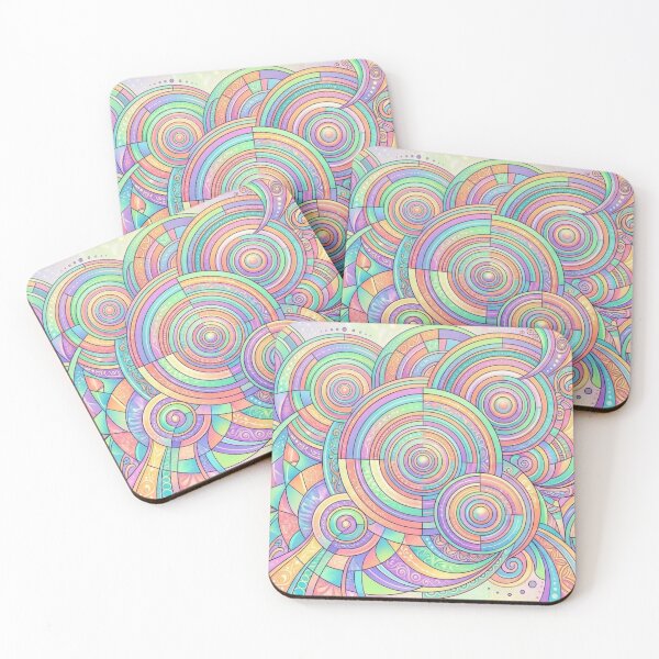 Item preview, Shimmering circular worlds of harmony designed and sold by Sigtrix.