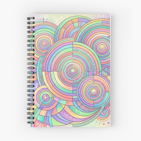Item preview, Shimmering circular worlds of harmony designed and sold by Sigtrix.
