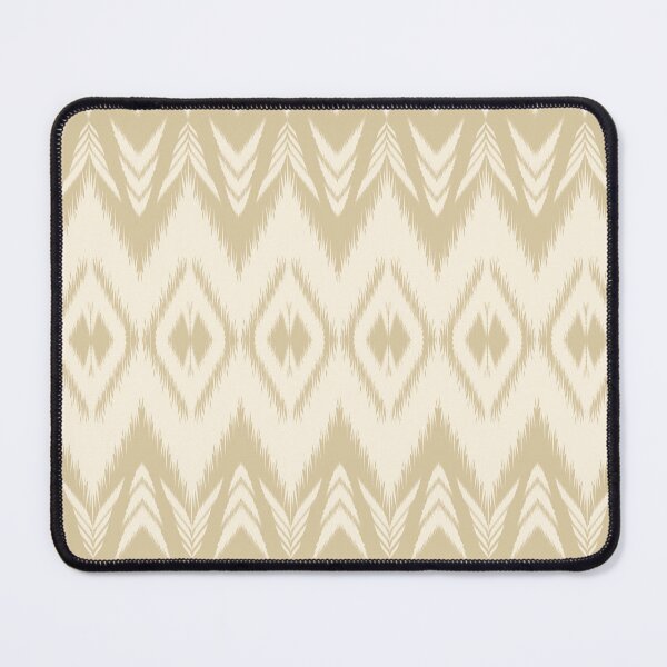 Item preview, Thai Flowers Brown Modern Tribal Seamless Pattern  designed and sold by Mystic Threads Design.