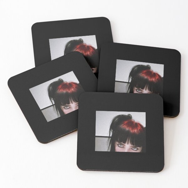 Item preview, red roots Billie Eilish Photo designed and sold by Crealice.