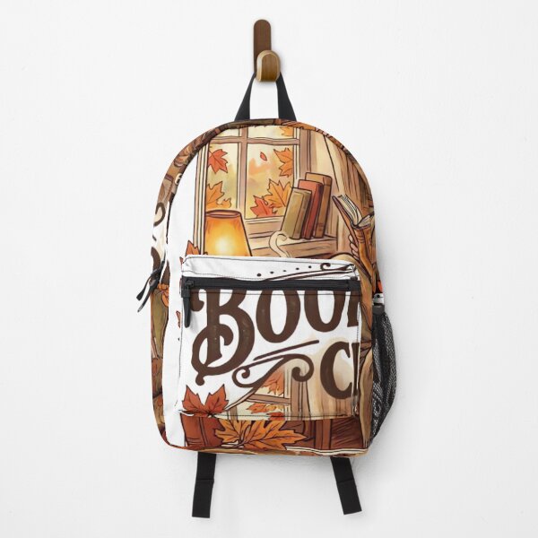 Item preview, Bookworm Club Cozy Autumn Reading Scene Vintage Coffee & Book Lover Design designed and sold by urbinet.