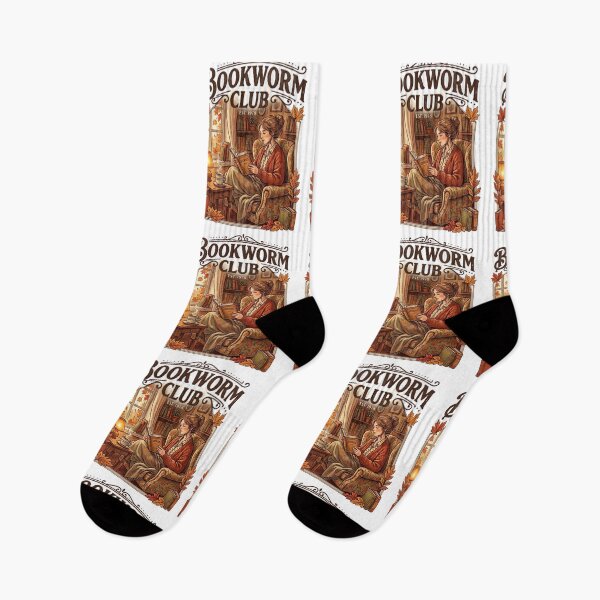Item preview, Bookworm Club Cozy Autumn Reading Scene Vintage Coffee & Book Lover Design designed and sold by urbinet.