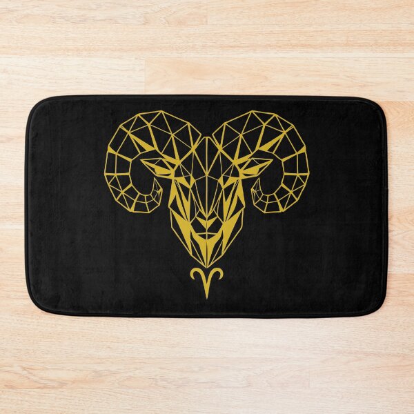 Item preview, Geometric Ram Aries – Strength & Courage designed and sold by ElvisU.
