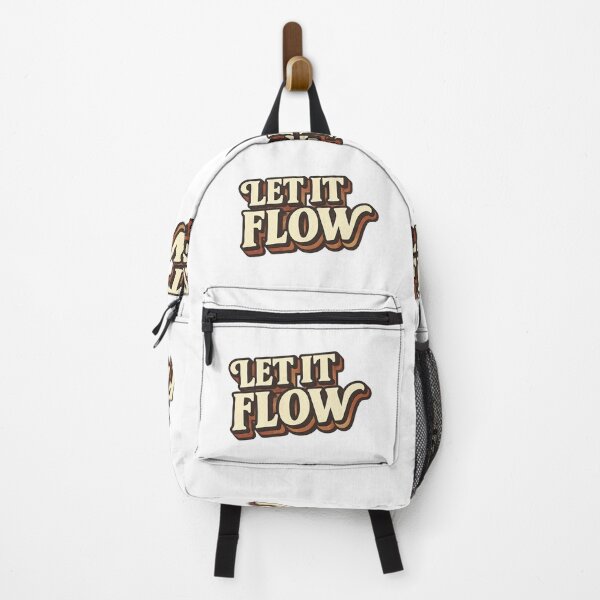 Item preview, Let It Flow Retro Vibes Design | Hippie Style Typography designed and sold by FindYouByZ.