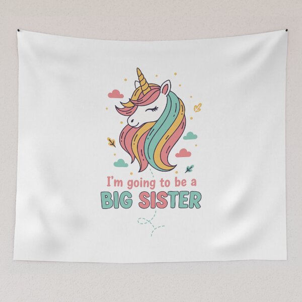 Item preview, Gender Reveal Big Sister Baby Shower Mom Dad designed and sold by LuminOrb.