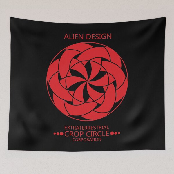 Item preview, Extraterrestrial Crop Circle Corporation Alien Design 122 designed and sold by MagicEyesOnly.